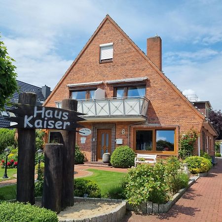 Haus Kaiser Appartement 6 Deichglueck ビューズム エクステリア 写真